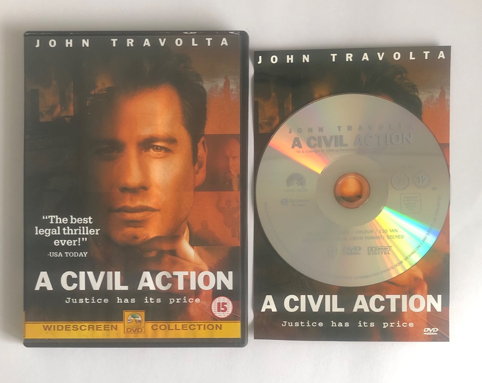 A Civil Action Drama, General DVD Region 2 Lionsgate 2000 Steve Zaillain
