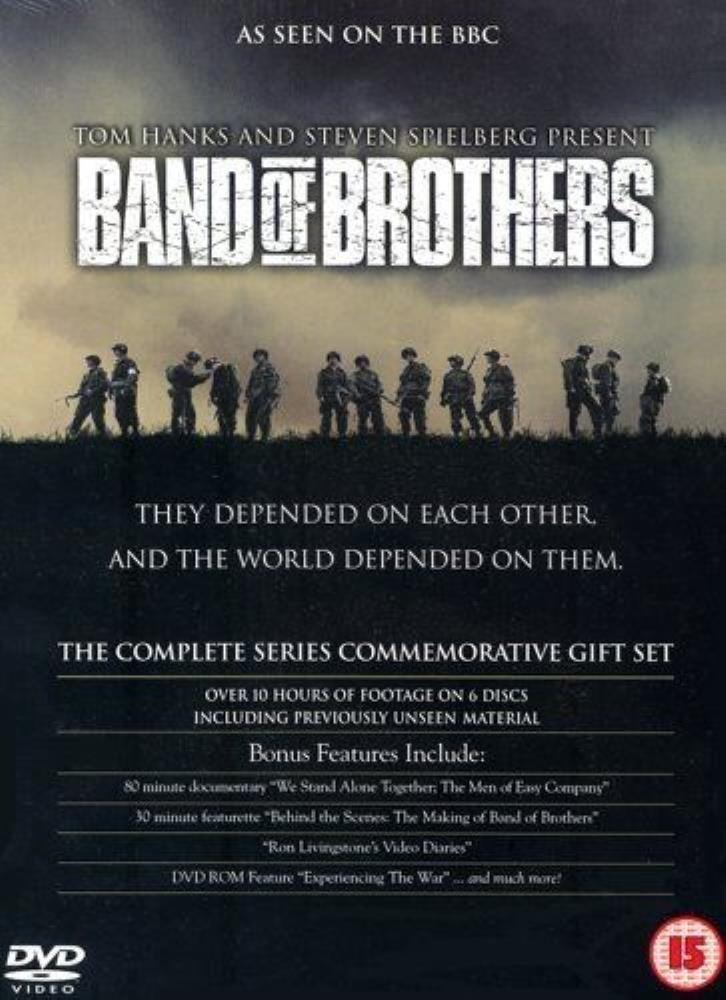 Band Of Brothers Complete Hbo Series Drama DVD Region 2 Warner Bros. Home Ent.