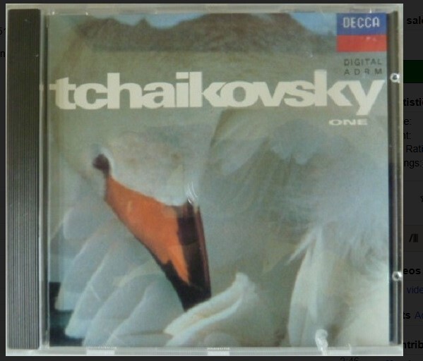 Various; Tchaikovsky The Ultimate Collection Vol 1 Various 1990 Classical Decca