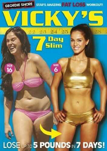 Vicky Pattison's 7 Day Slim Exercise Fitness DVD Region 2/4