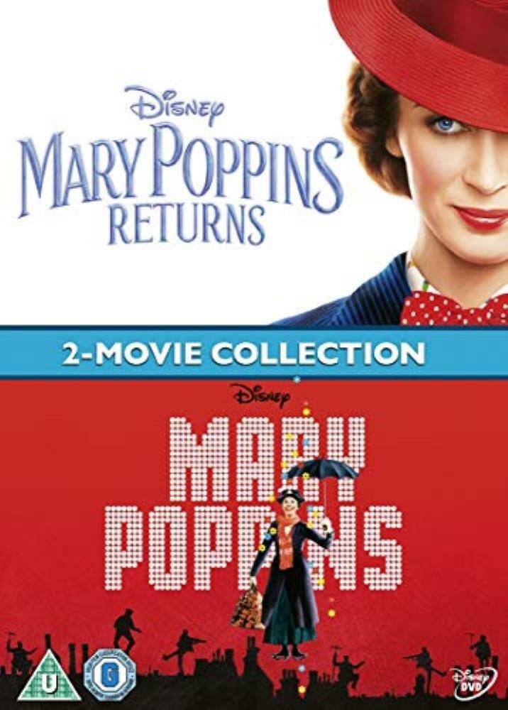 Mary Poppins And Returns-Complete (Box Set) Family DVD Region 2 Wdhe