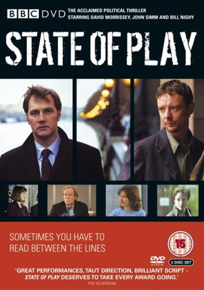 State Of Play Complete Series Drama DVD Region 2 Entertain 2005 David Yates
