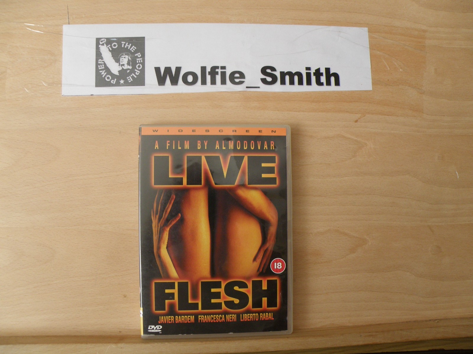 Live Flesh Thriller, General DVD Region 2 2000 Pedro Almodovar