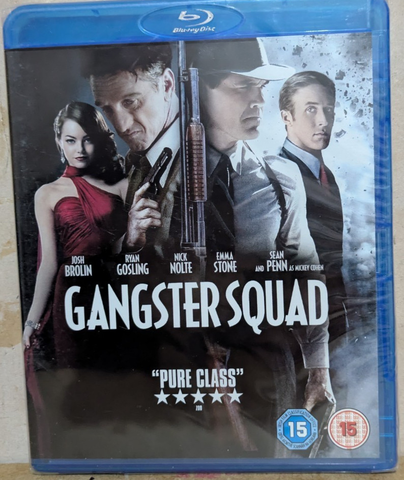 Gangster Squad Thriller, General Blu-ray Warner Bros 2013 Ruben Fleischer