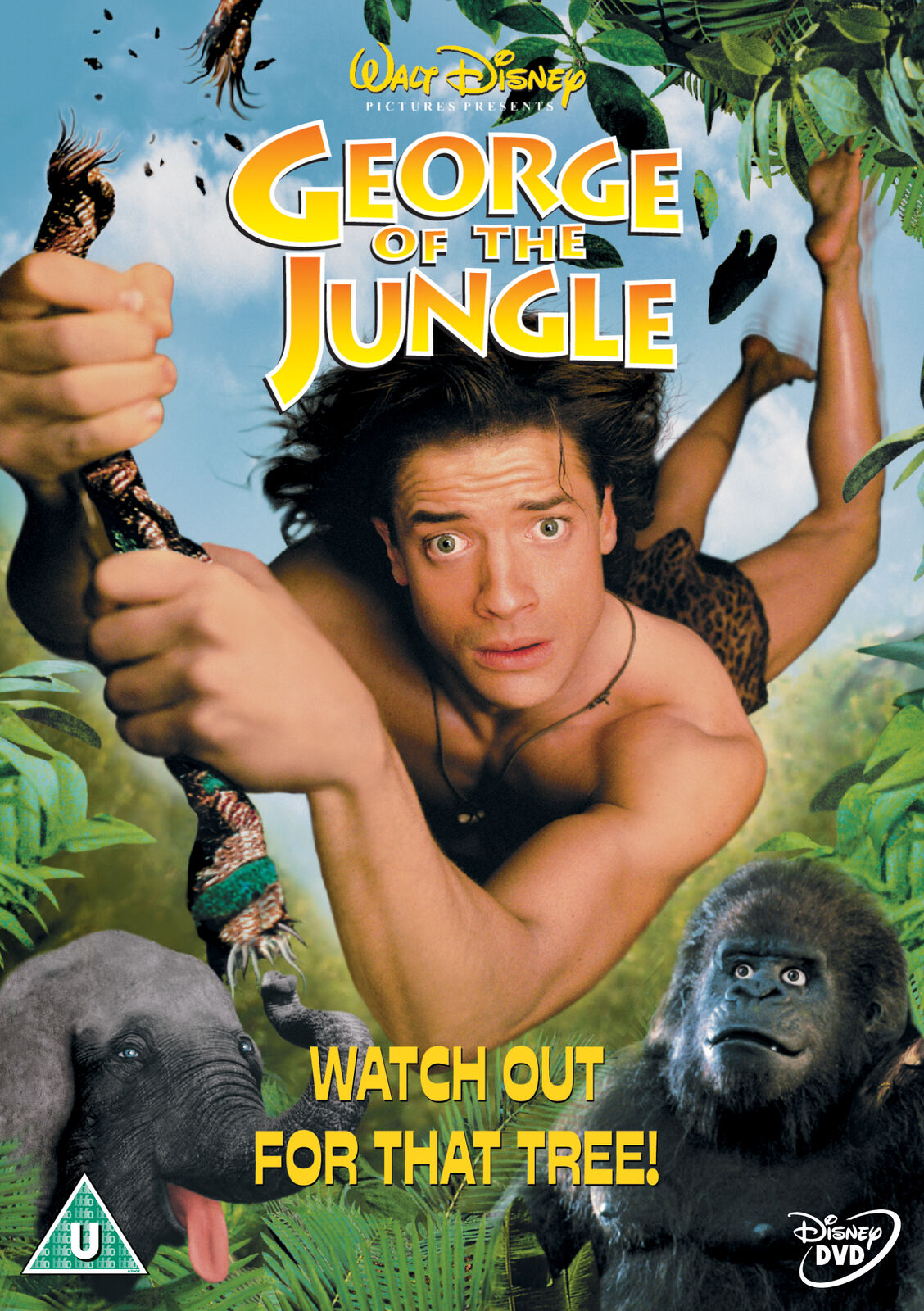 George Of The Jungle Films cinema Humour DVD Region 2 Wdhe