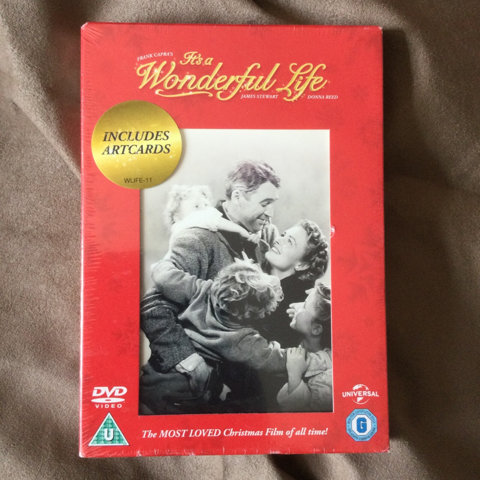 It's A Wonderful Life Christmas DVD Region 2 Universal