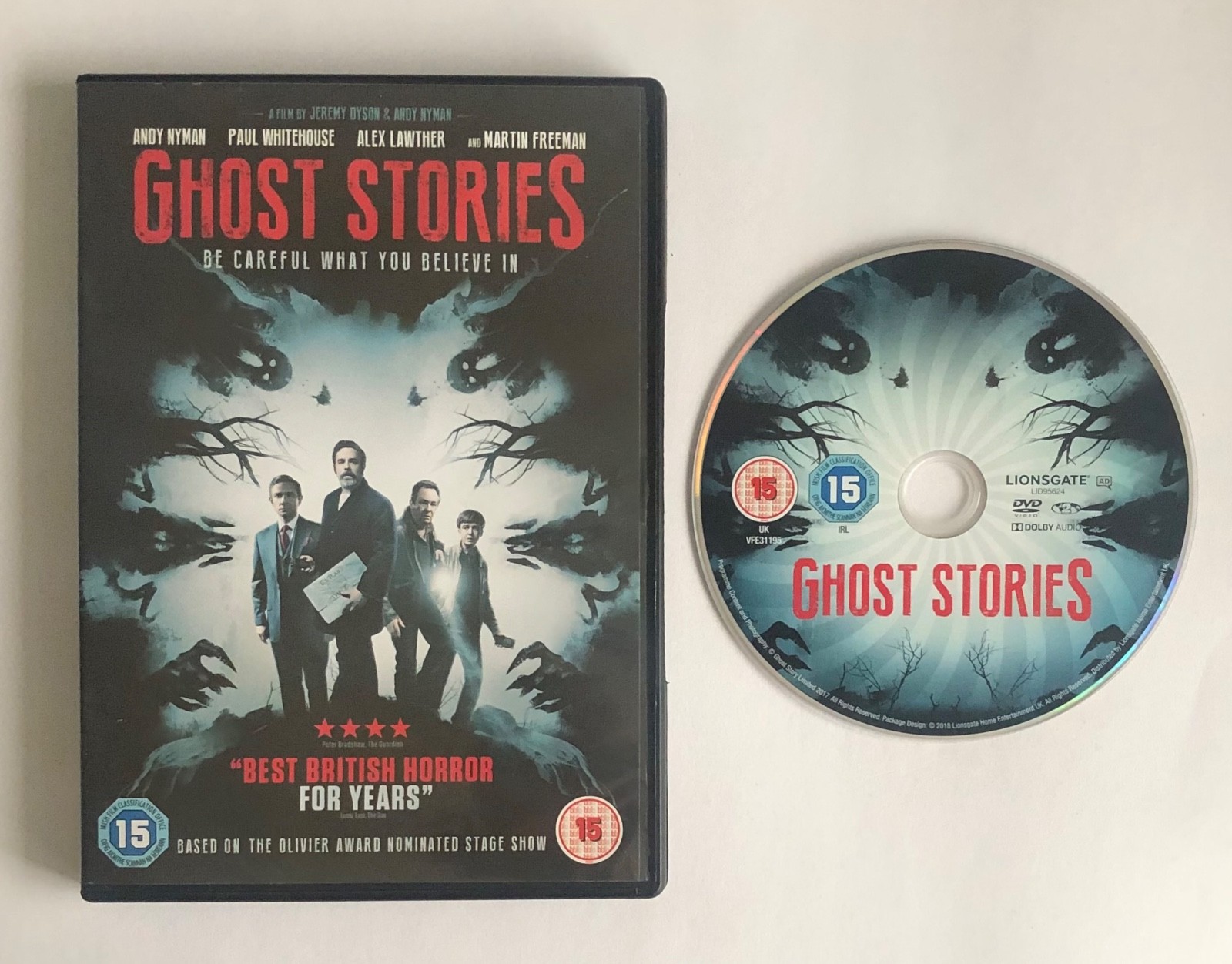Ghost Stories Horror/Occult, General DVD Region 2 2018 Andy Nyman, Jeremy Dyson