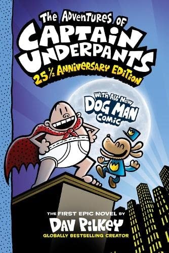 Dav Pilkey The Adventures Of Captain Underpants First Novel 2023 Scholastic