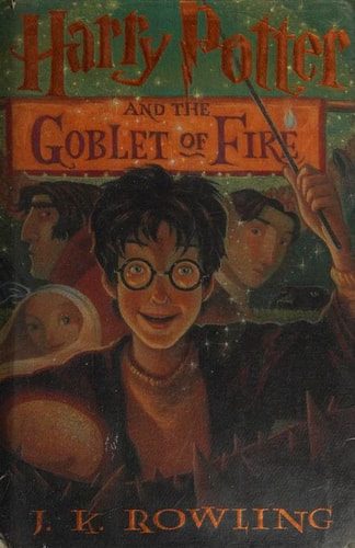 J. K. Rowling Harry Potter And The Goblet Of Fire Bk. 4 2000 Thorndike Press