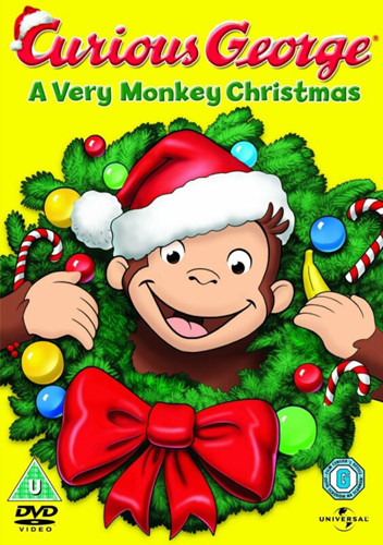 Curious George: A Very Monkey Christmas Childrens DVD Region 2