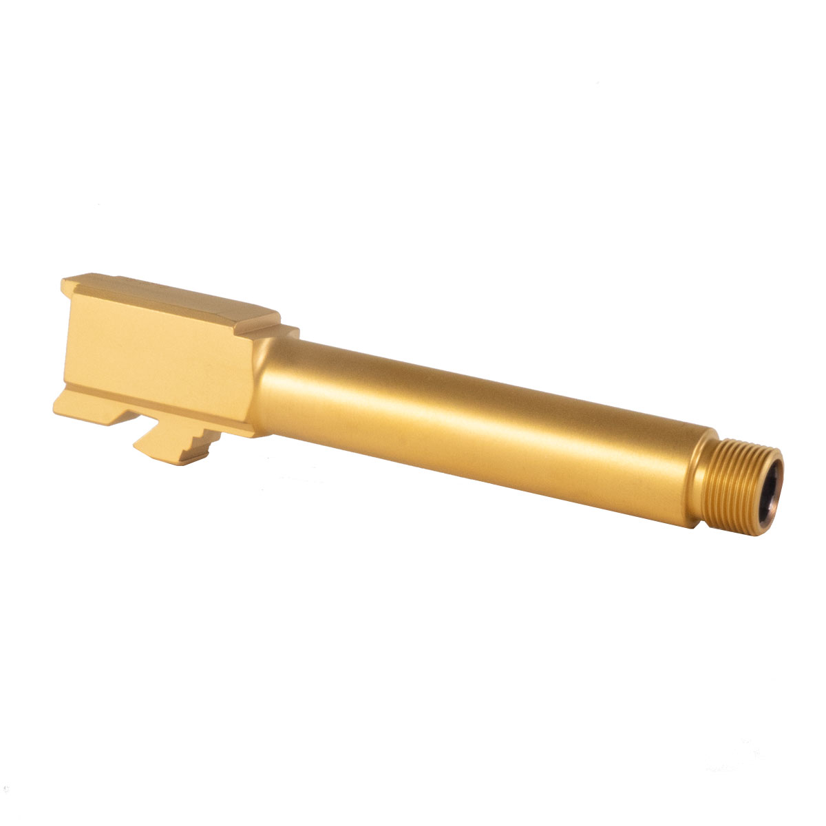 Match Grade - Glock 19 Threaded - Gold Titanium Nitride PVD