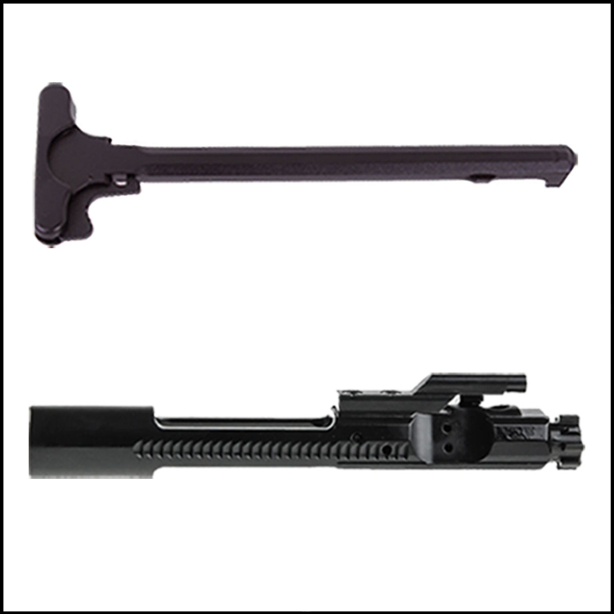 BCG/CH: Recoil Technologies AR-15 M4 Charging Handle Mil-Spec Quality  + Recoil Technologies 5.56 NATO Bolt Carrier Group