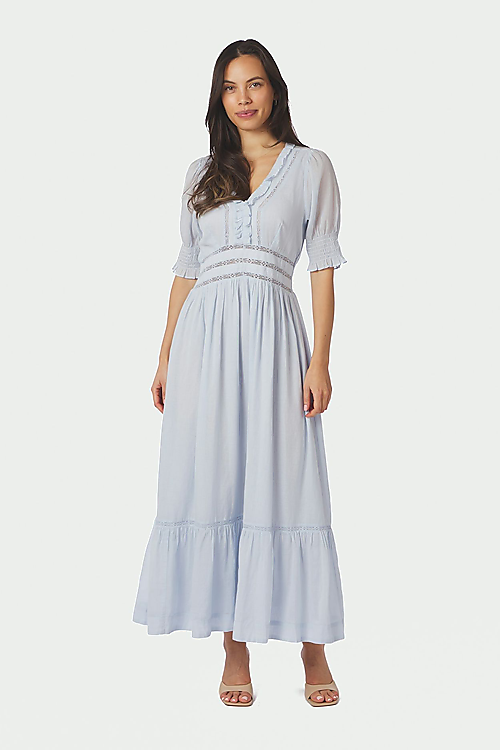 Alvina Kleid - Hellblau