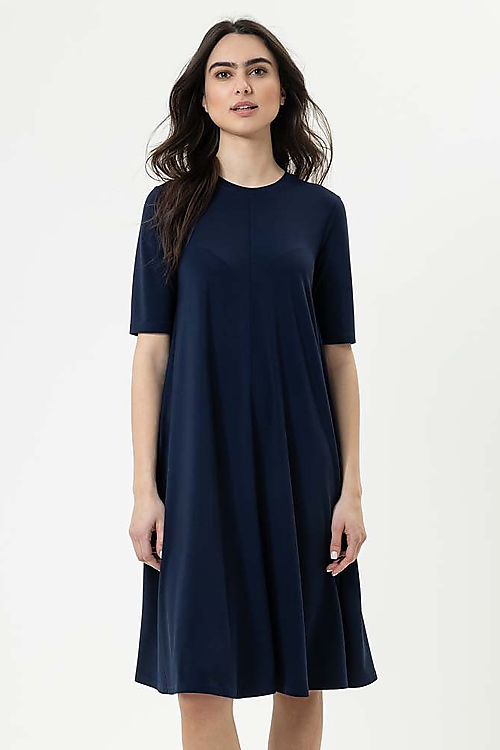 Lalita Jerseykleid - Navyblau