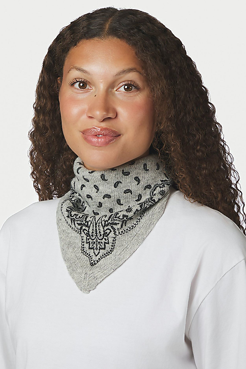 Ariya Schal - Grau