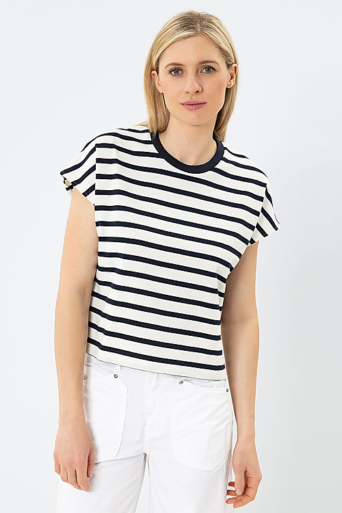 Luciana T-Shirt - Navyblau