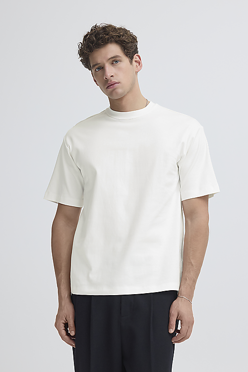 Ekberg relaxed T-Shirt Weiss