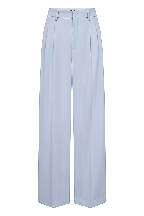 Hose Noa blended cool wool - Hellblau