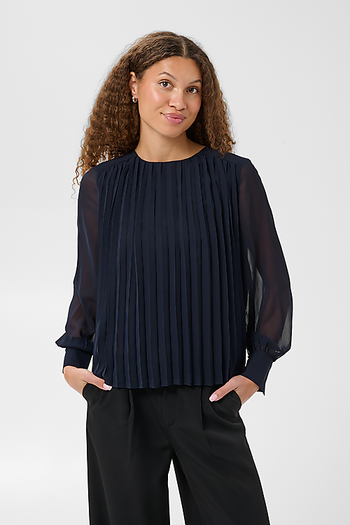 Eloise Bluse - Schwarz
