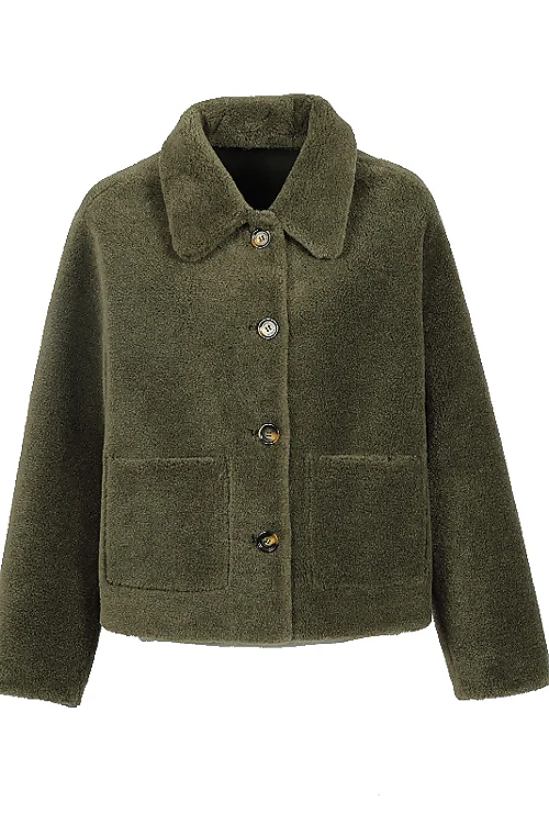 Virginia Lily Jacke - Olivgrün