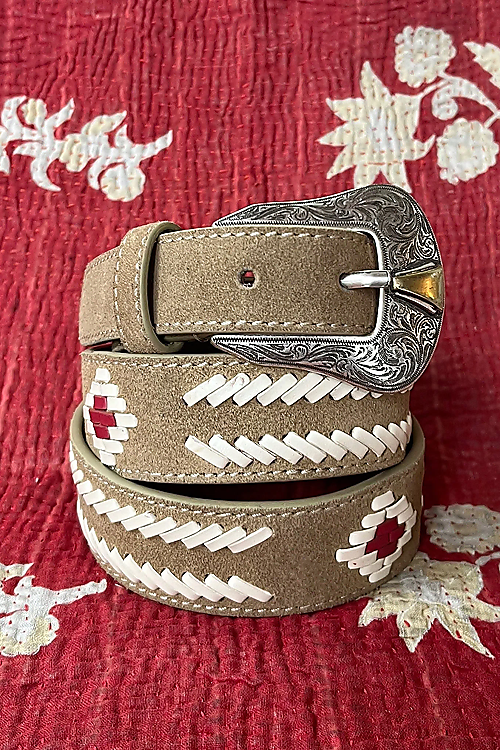 Navajo Gurt Rombo Beige
