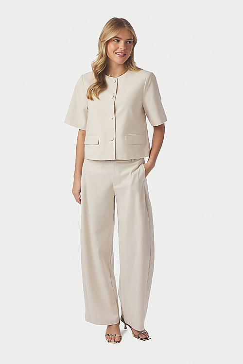 Essiall Leinenhose - Beige