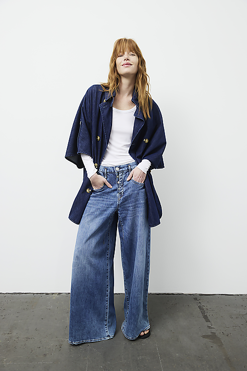 Shyra Palazzo Denim Light - Jeans