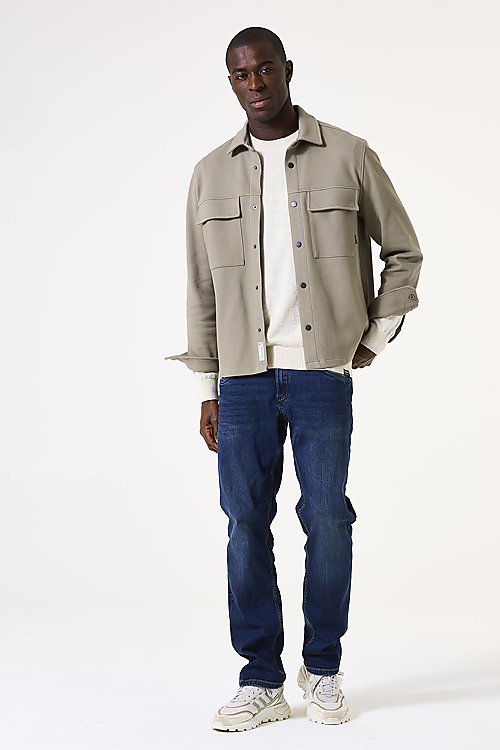 Overshirt - Salbeigrün