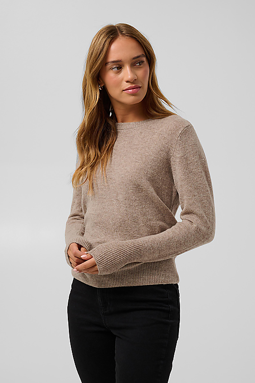Cashie Kaschmir Pullover Beige