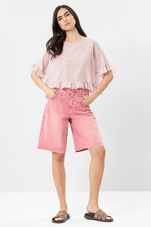 Brooke Bermuda Twill - Pink