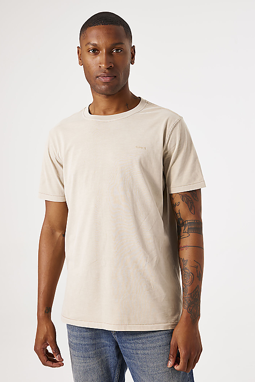 Basic T-Shirt K.a. - Beige