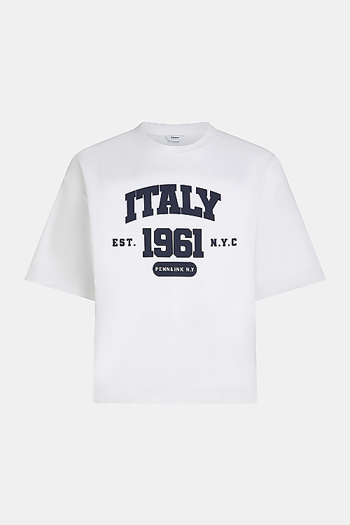T-Shirt „Italy“ - Weiss