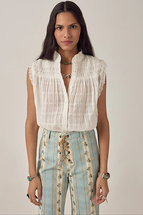 Bluse Elvis - Weiss