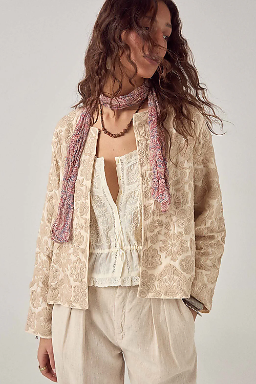 Jacke Akash - Beige