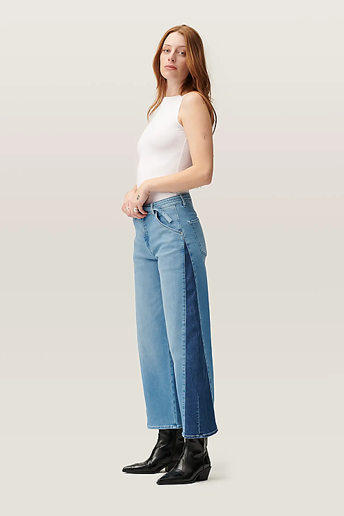 Blink Wide Barrel – Two Tone - Jeans
