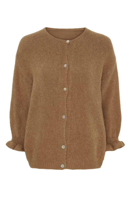 Juliana Strickjäckli Cognac