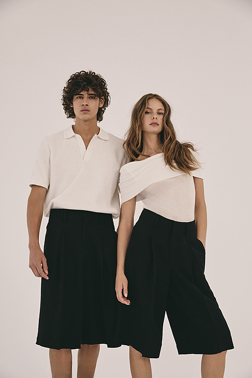 Unisex Shorts Devin - Schwarz