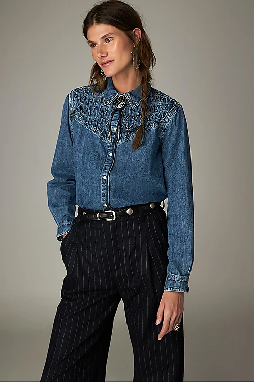 Bluse Kumud - Jeans