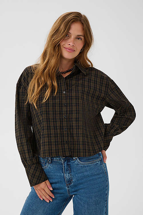 Helie Bluse - Braun