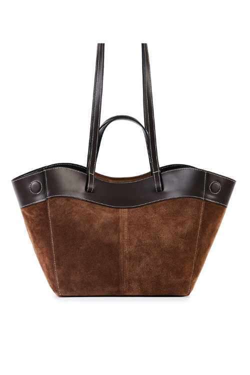 Terry Wildledertasche - Braun