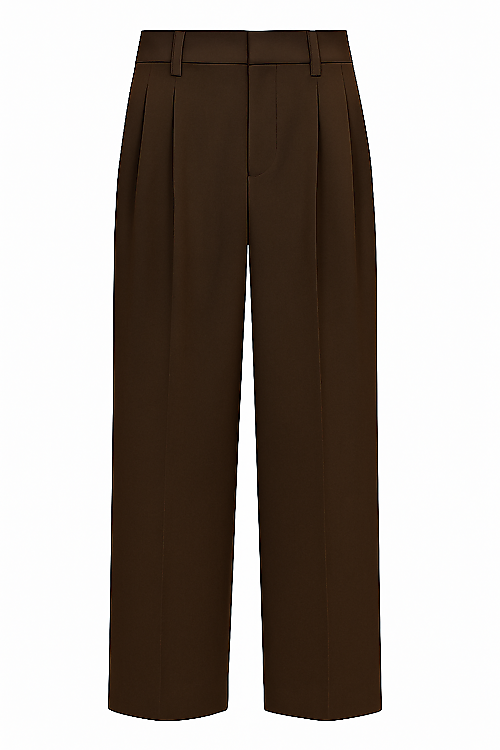 Hose Noa Crop - Braun