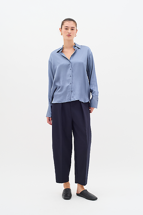 Barrel Hose Navyblau