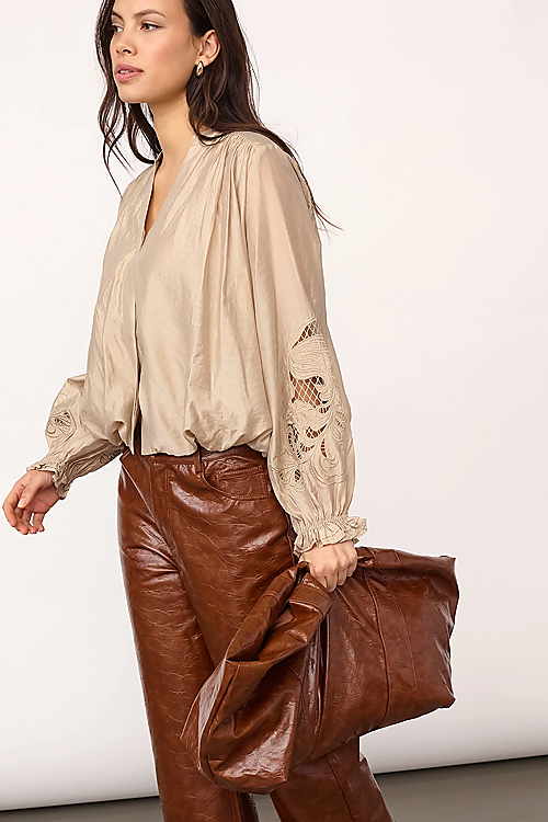 Delin Bluse - Beige