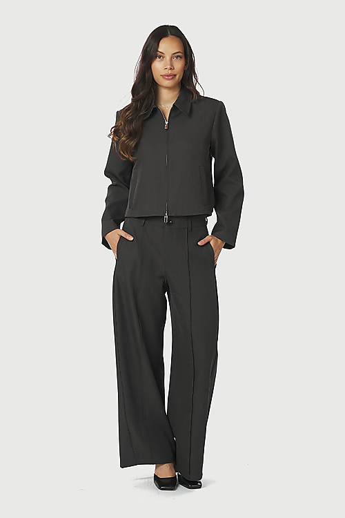 Tilian Stoffhose - Grau