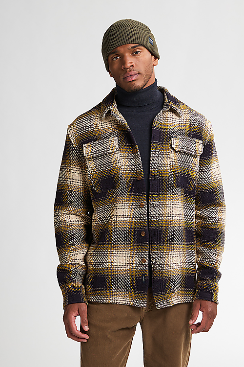 Jacke Karomuster - Navyblau