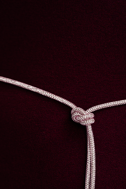 Glitzergurt/Kette - Rosa