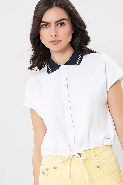 Giana Poloshirt - Weiss