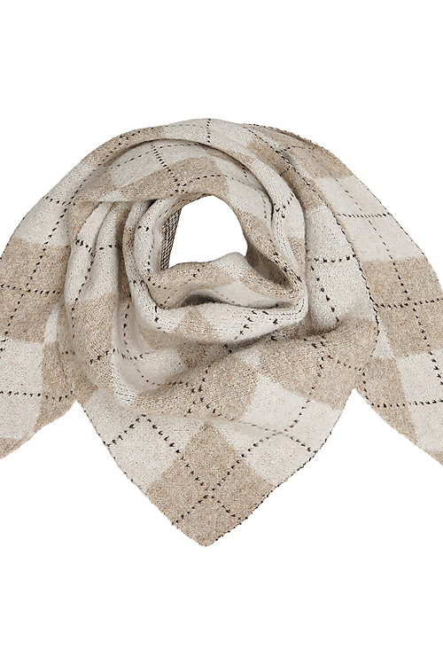 Gretzel Dreiecksschal - Beige