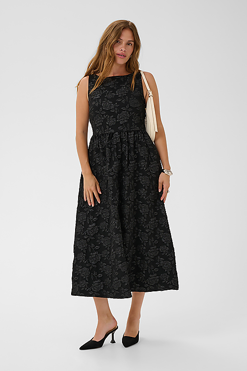 Corbina Kleid - Schwarz
