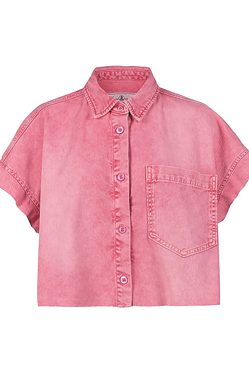 Tegan Jeanshemd - Pink